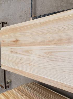 家直销实木板衣桐木板片51195厂柜分层一字桌置物架木板面