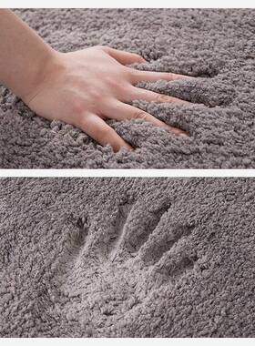 蛋糕绒高毛加厚生吸水浴室防滑地卧垫室卫门口地垫浴室吸间96177