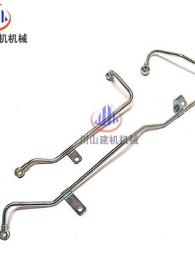 挖掘机配件柴油管6D10动机2进油管FVY代R发21505-8柴油格管现油泵