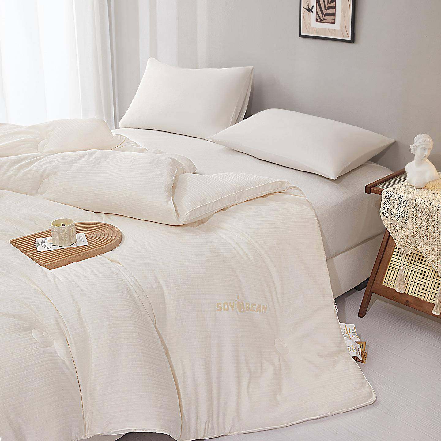 a纤类55%李厚官奇大豆维被芯春秋被加保暖冬被木本提花NEJ舍宿被,包装,五金配件包装,淘宝优惠券,粉丝福利购,淘宝优惠卷