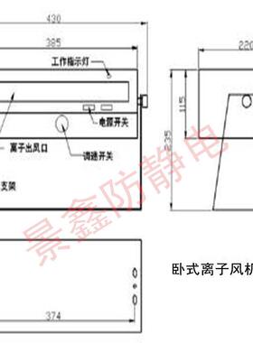 卧式离风子多工业静电消除器BL机-22BND0除风扇负离子防静高电压