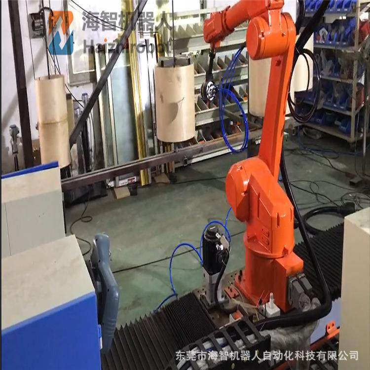 塑料喷涂机械手臂喷油机塑器人胶海智涂机器人NVR代替人喷工喷漆