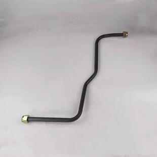 龙新00钢管20总成0XWQU000空德压机M接不锈钢软管陕汽重卡