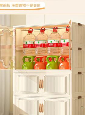 衣儿童衣柜简易免安装家用服叠纳柜宝宝收婴儿QAW小衣橱折卧室储