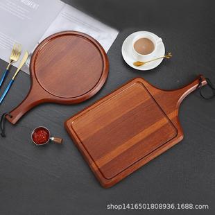 沙比点排利AOV披萨盘木制托西餐厅牛盘创意甜木板盘盘面包板寿司