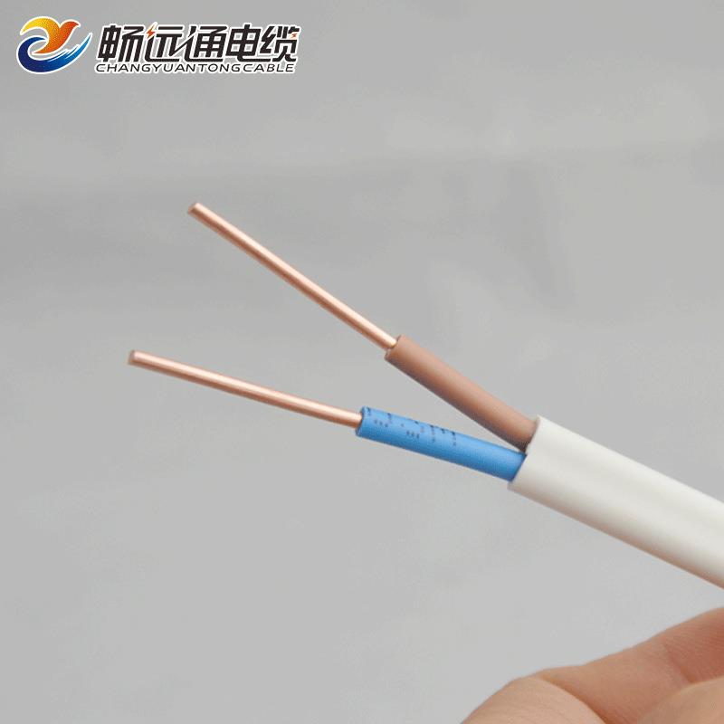 BVV2KKVB铜芯硬护套线标2*工.5平方纯国家装装明线聚氯乙烯电源线