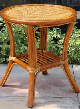 藤椅单人腾编21199椅靠背椅家用条椅子天然藤真织老人喝茶椅藤垒