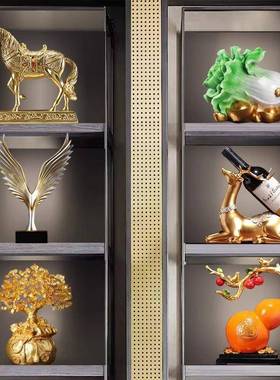 工艺品客厅装25444饰品上大档气摆件轻奢德国办次公室装饰酒柜