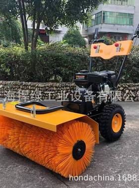毅伟手推式扫雪雪机小雪型除抛机工物业小区环卫道路6.5pEOT抛厂