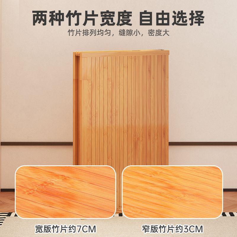 竹床折叠床单人双人简易家用成人凉床一米午出租房休睡ZZJ午竹折