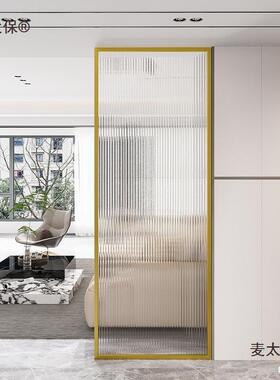 风客厅波纹卫生间正对门玄水关半墙艺术璃卧室入户断隔麦91733麦