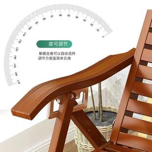 竹躺椅叠折椅成午睡椅子人逍遥椅阳台懒人人靠75060椅夏凉午休老