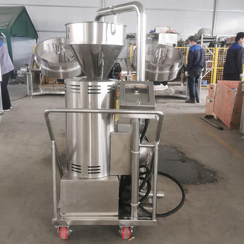 厂家不锈分体胶体磨自ZGI动立式芝麻磨酱机花生芝麻果全蔬磨式浆