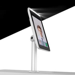 智7寸人脸20328识别测考勤一体机能动检测体温门温禁考期一体态机