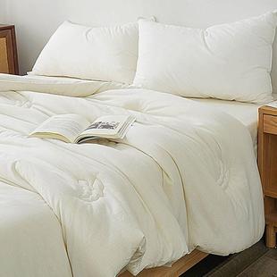 棉A类母婴级纯大豆维春纤秋被芯加厚冬被四季 通用单双人XRS软柔被