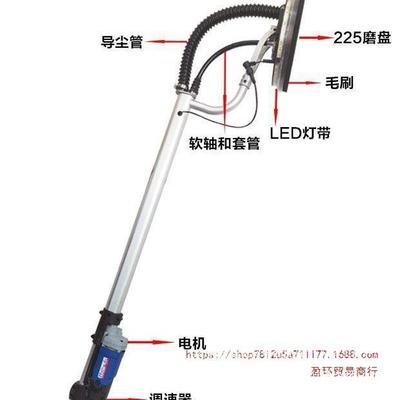 达顶派加利浩700A-1腻子打磨机大能功率多72995功墙面沙德皮磨机