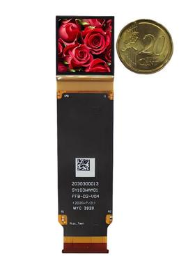 1度.03寸2560*0256硅LRA基OLED显示屏180亮ARVR眼镜取0景器显示屏