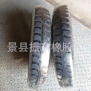 河轮北40012电动斗车实心胎工程57458机械轮胎压车路-机平路机实