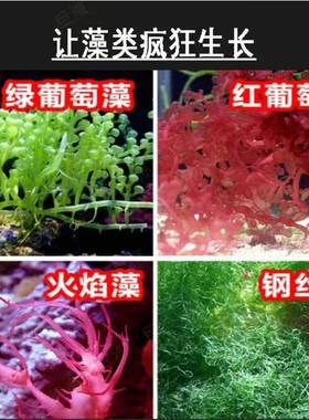 LE草D全白藻光藻灯水草爆藻养缸57629藻灯微缸灯爆藻养水水族鱼缸