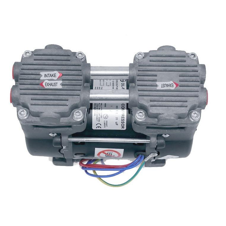 厂家降活塞真空泵微型抽空泵JII直流噪负压泵气实验室无油真泵