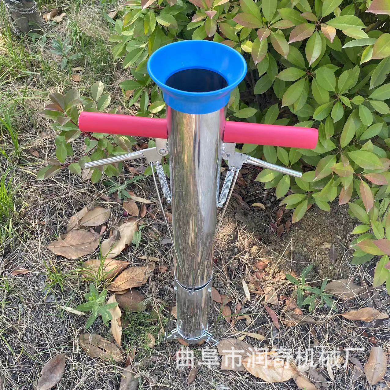 不锈钢栽苗工具免弯腰种菜家用工具辣椒苗移栽种植油菜西红柿播种