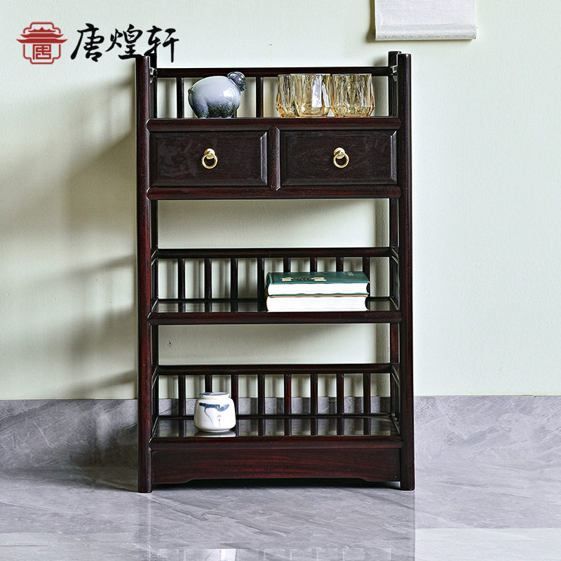 明清古典血檀茶水柜橱餐边柜靠墙边柜储物收纳柜落地置物柜碗碟柜