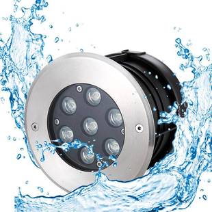 3W5W7W9W12W18瓦24瓦36瓦户外嵌入孔片广场地埋灯深度防眩地埋灯