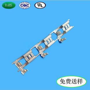 HYU6.3 型插簧假旗形端子弯插弯头端子旗形双胞插簧 250旗形