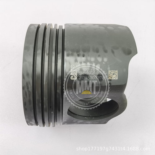 小松活塞头组件S6D140发动机活塞冠配件6211-32-2130活塞裙替代件