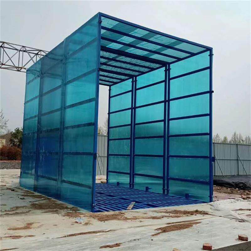 多种尺寸规格建筑工地洗车机滚轴平板式车辆清洗设备洗轮机