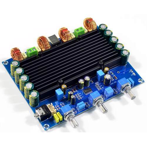 TPA3116双芯片100W*2数字功放板（大散热豪华版）