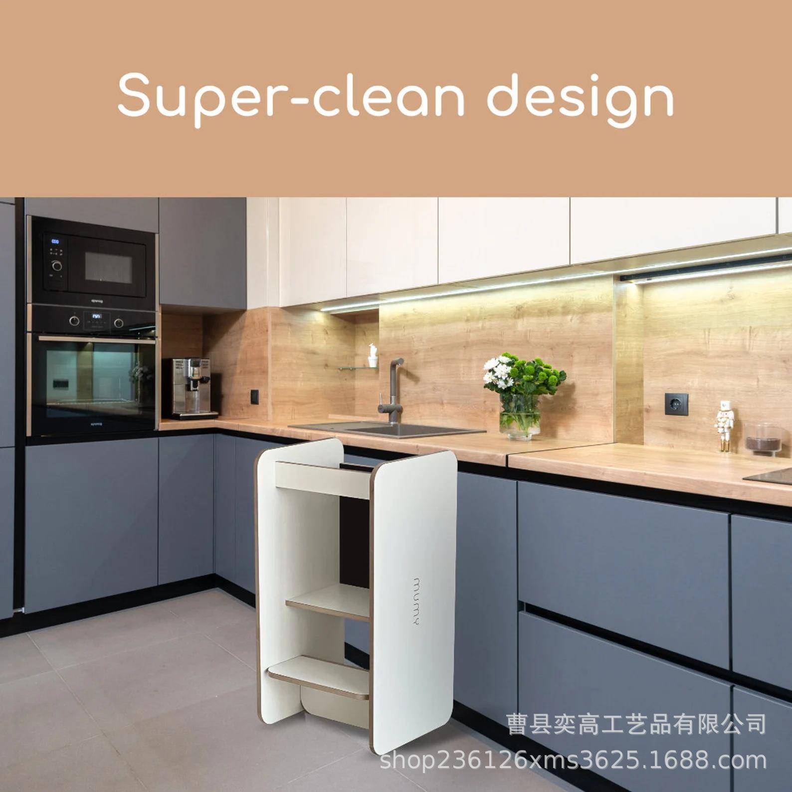 实木儿童学习塔宝宝洗漱台阶凳洗漱梯儿童扶手登高凳可用做学习桌