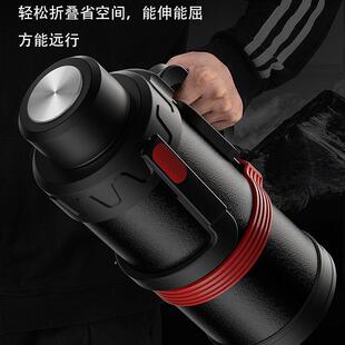 琪虎5升大容量车载壶不锈钢全钢盖长效保温户外旅行壶大保温水壶