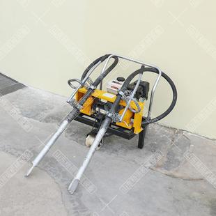 捣固机 2汽油软轴铁路捣鼓工具手持式 一拖二内燃双头捣固机ND