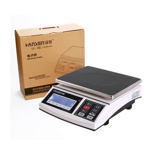 汉狮电子计重秤3kg6kg15kg30kg称重秤电子称单位转换秤