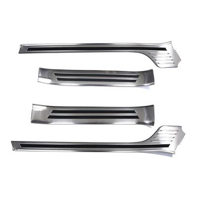 适用于22款诺亚NOAH/VOXY90系门槛条改装4件不锈钢迎宾踏板片右驾