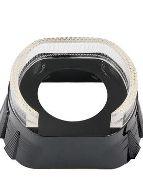 2024年新品热卖3.0寸I7一体罩黑色白光C型U型方型透镜通用一体罩