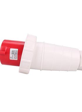 工业插头0455P125AIP67防水插头380V五孔插头防尘防雨插头