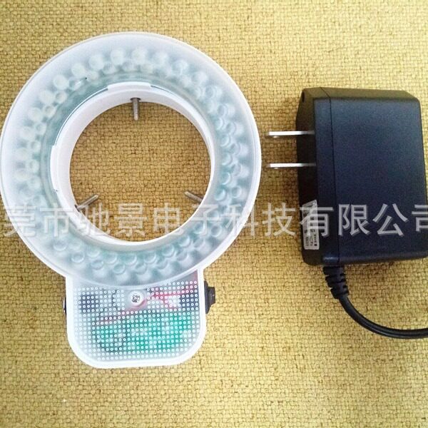 64颗灯珠内径61MM显微镜LED环形光源显微镜LED环形灯可调led灯