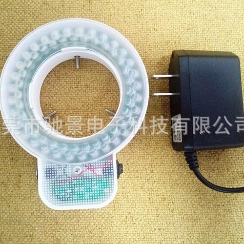 64颗灯珠内径61MM显微镜LED环形光源显微镜LED环形灯可调led灯