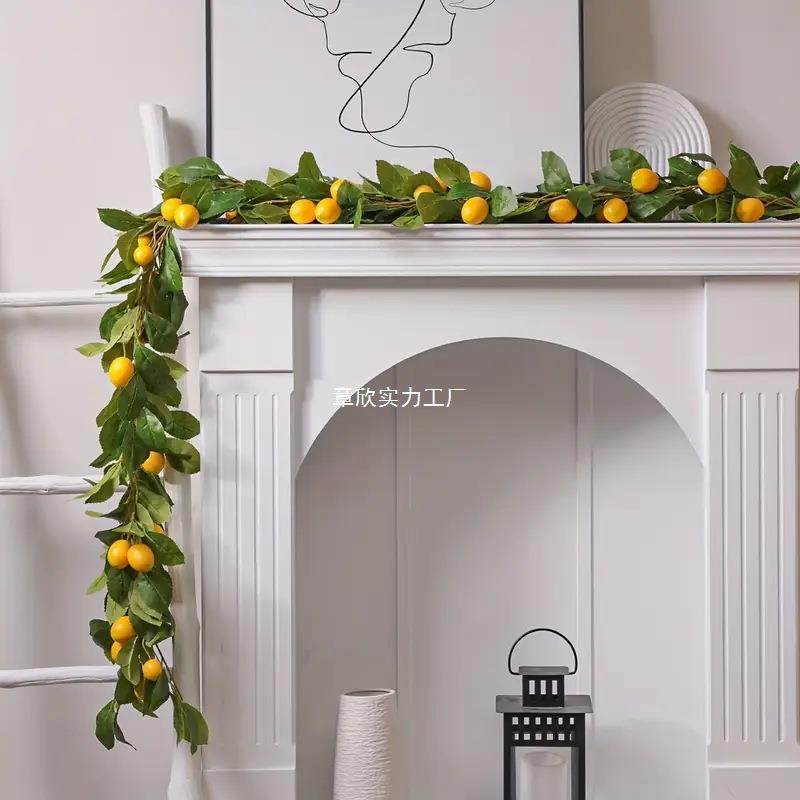 凯锦春夏季圣诞装饰藤条柠檬藤条餐桌装饰摄影装饰品,工业油品/胶粘/化学/实验室用品,其他实验室设备,淘宝优惠券,粉丝福利购,淘宝优惠卷