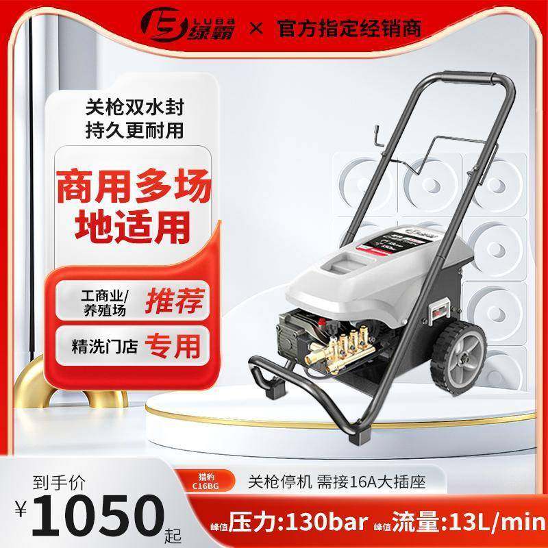 绿霸220V高压清洗机C19BG高压水刷车泵全自动关停机洗车机,工业油品/胶粘/化学/实验室用品,其他实验室设备,淘宝优惠券,粉丝福利购,淘宝优惠卷