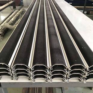 供应滑条对中装置铝合金滑板条滑条对中铝条定型机对中滑条