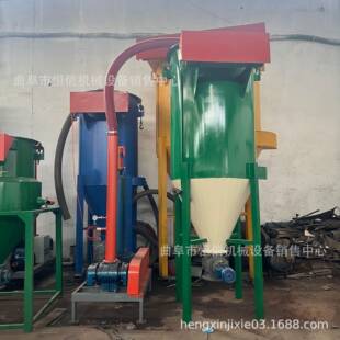 60m长重晶石粉吨包气力吸灰机zcjb地坑粉尘气力吸料机