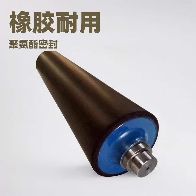 工业橡胶胶辊聚氨酯胶辊覆膜机弹跳胶辊聚氨酯托辊压榨辊开槽