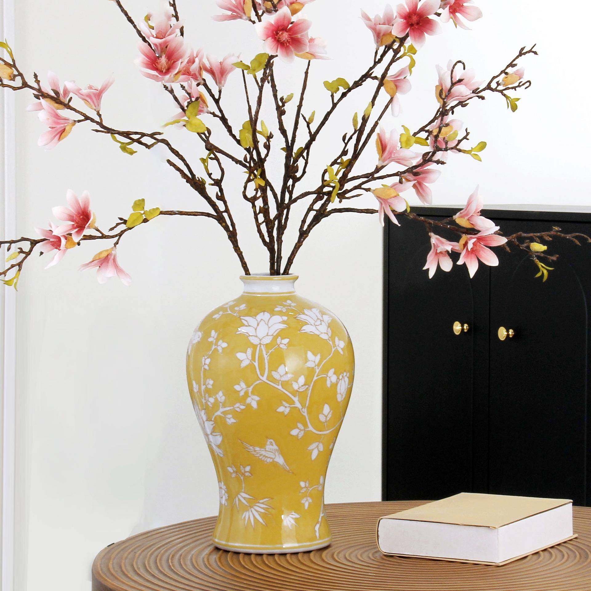 青花瓷中式复古陶瓷插花花瓶轻奢客厅餐桌装饰摆件陶罐釉下彩花瓶,工业油品/胶粘/化学/实验室用品,其他实验室设备,淘宝优惠券,粉丝福利购,淘宝优惠卷