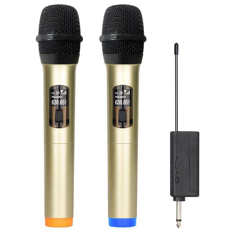 手持式无线麦克风话筒一拖二舞台演出家用KTV户外唱歌直播声卡,农用物资,其他肥料,淘宝优惠券,粉丝福利购,淘宝优惠卷