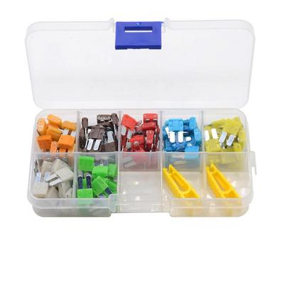 140PCS12V24V32V通用汽车迷你窄脚保险丝车载MICRO插片式保险