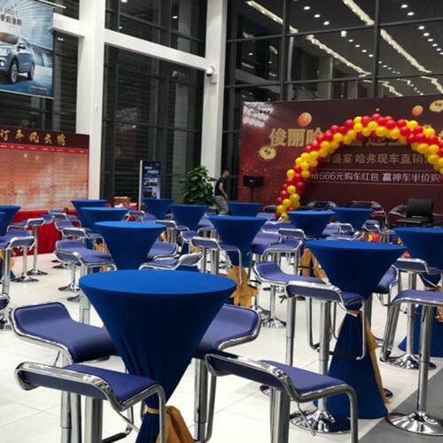 酒桌家用吧吧HAB台桌鸡酒桌吧桌吧椅升组合高脚桌降展会小圆桌尾