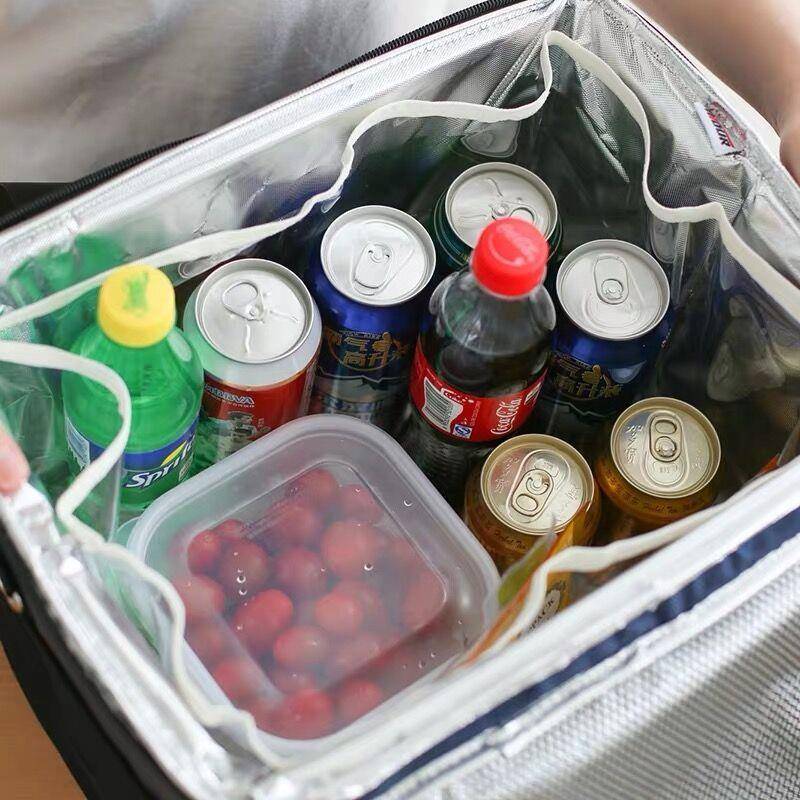 G9I便当包大号提保外袋卖户外带饭BYQ保冷冰温包手饭盒袋铝箔保温